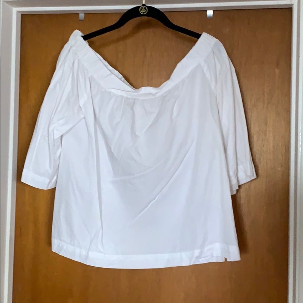 Off the Shoulder Madewell Blouse